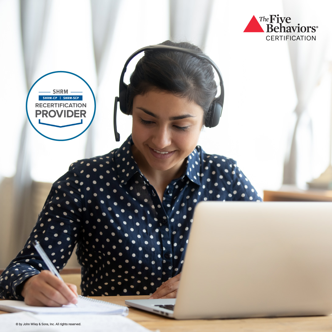 Wiley Five Behaviors® Certification Academy of High Achievers